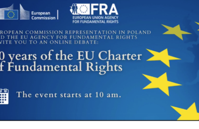 “20 years – The EU Charter of Fundamental Rights” – FRA – EU Agency for Fundamental Rights: ‘Debating the rights of people in the EU’ (7.12.2020):